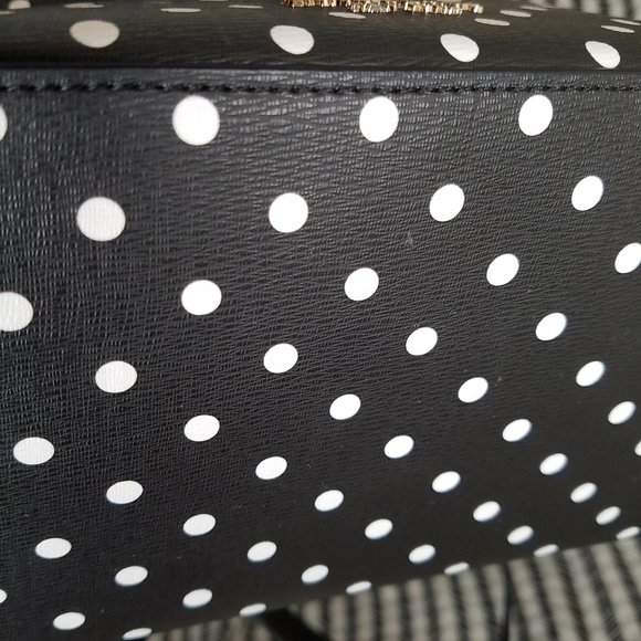 MAKE A REASONABLE OFFER Kate Spade Dot Minnie Mouse Black backpack New With tag main image 4